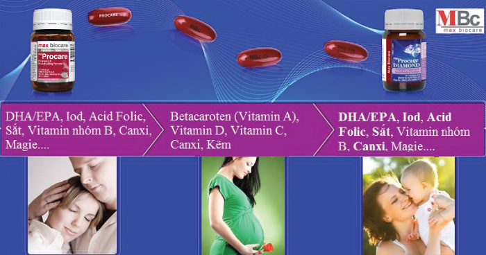 Thành phần chính của Procare vitamin tổng hợp là gì?

