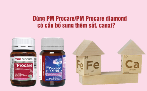 Dùng PM Procare/PM Procare Diamond có cần bổ sung thêm sắt, canxi? 1
