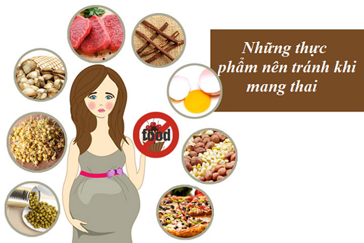 1. Thực phẩm cần tránh khi mang thai 1