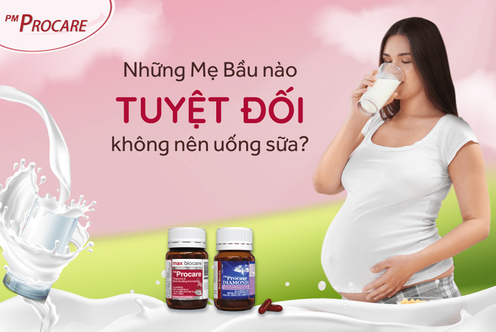 Những mẹ bầu nào không nên uống sữa 1