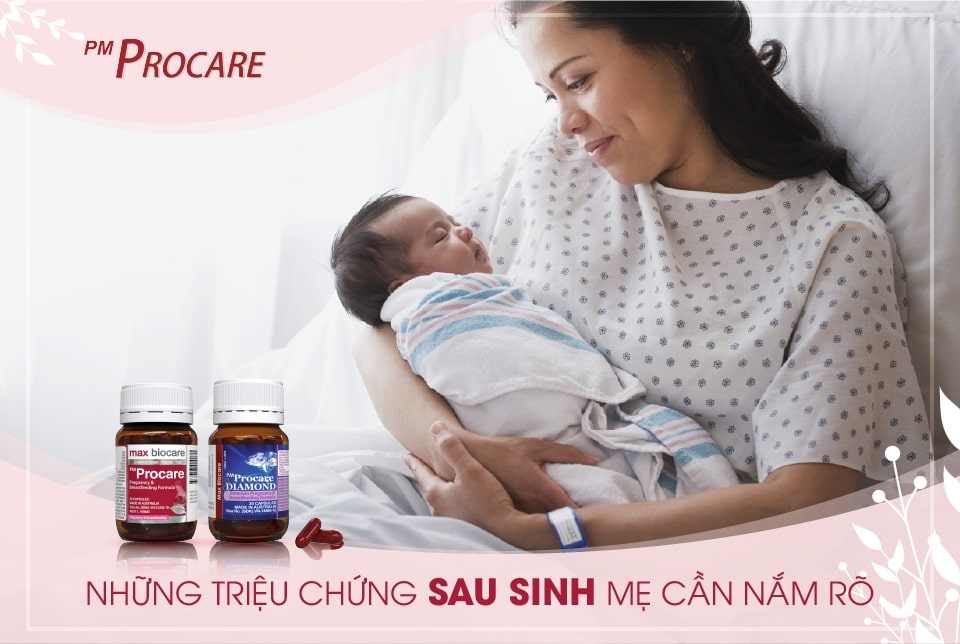 Các vấn đề thường gặp sau sinh mẹ cần rõ 1
