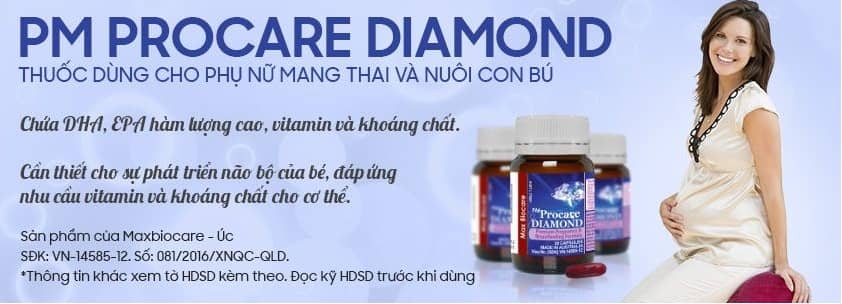Bổ sung DHA từ viên uống Procare Diamond 1 Bổ sung DHA từ viên uống Procare Diamond 1