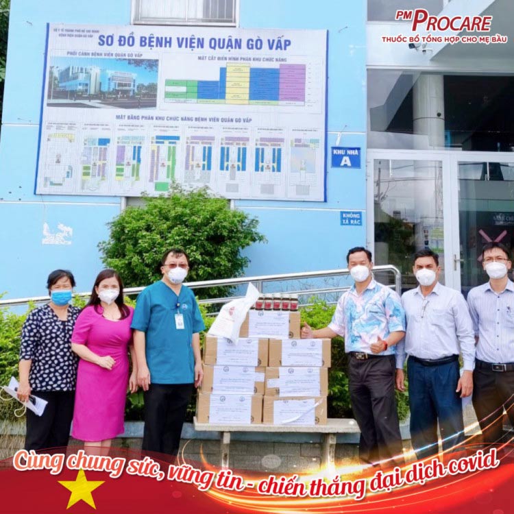 PM Procare tiếp tục chương trình đồng hành cùng Y Bác sĩ phòng chống dịch tại các bệnh viện dã chiến TP HCM 5
