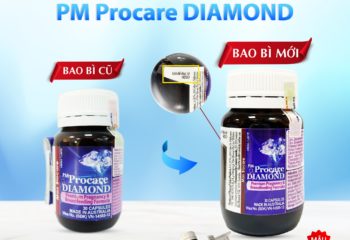 Thông báo thay đổi mẫu nhãn thuốc PM Procare diamond