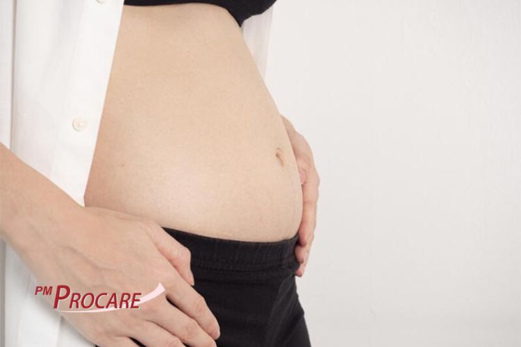 Mang thai 3 tháng đầu bụng có to không?