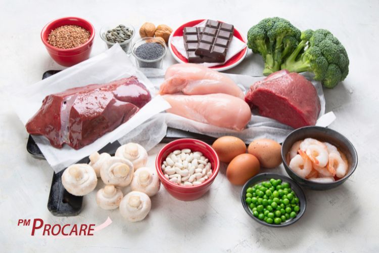 1. Thực phẩm giàu sắt 1