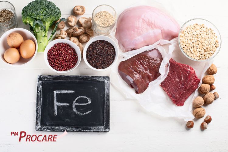 1. Thực phẩm giàu sắt 1