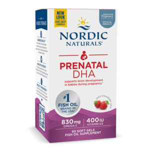 3. Nordic Naturals Prenatal DHA 1