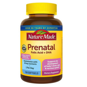 2. Prenatal multi + DHA của Nature Made 1