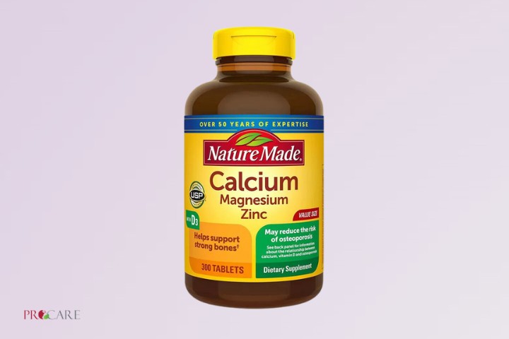 Nature Made Calcium Magnesium Zinc with Vitamin D3 1