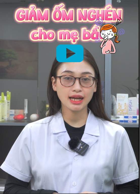 Mẹo giảm ốm nghén cho mẹ bầu 1