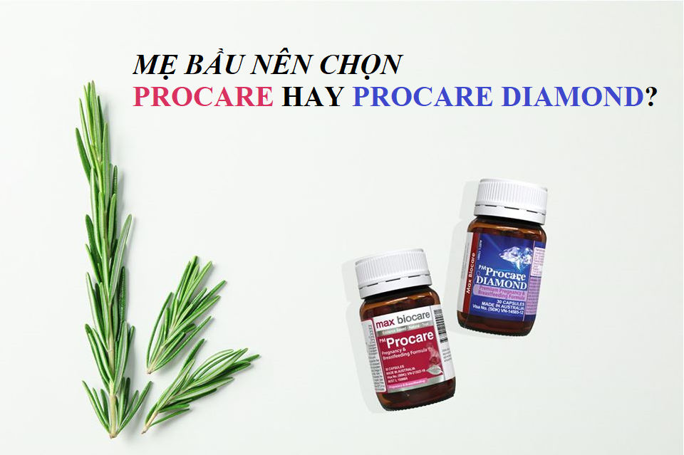 Procare thường và Procare Diamond – Mẹ bầu nên chọn loại nào? 1 Procare thường và Procare Diamond – Mẹ bầu nên chọn loại nào? 1