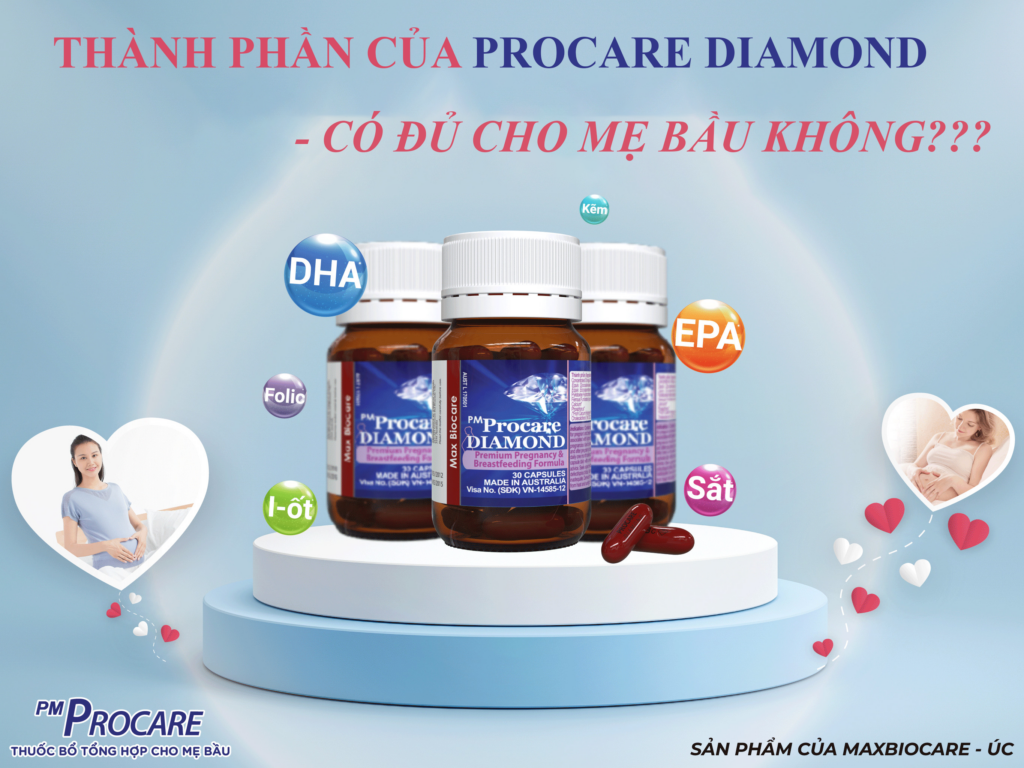 Thành phần Procare Diamond – Có đủ cho mẹ bầu không?? 1